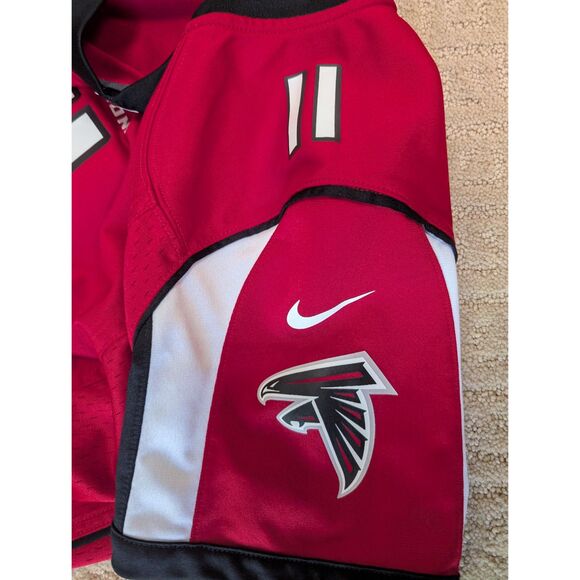 Nike Julio Jones Atlanta Falcons Jersey Women XL XLarge Red NFL On Field - Picture 5 of 10